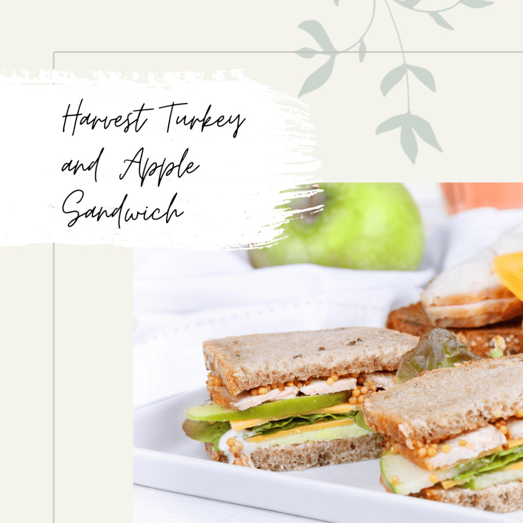 Turkey Apple Sandwiches for the perfect holiday tea!