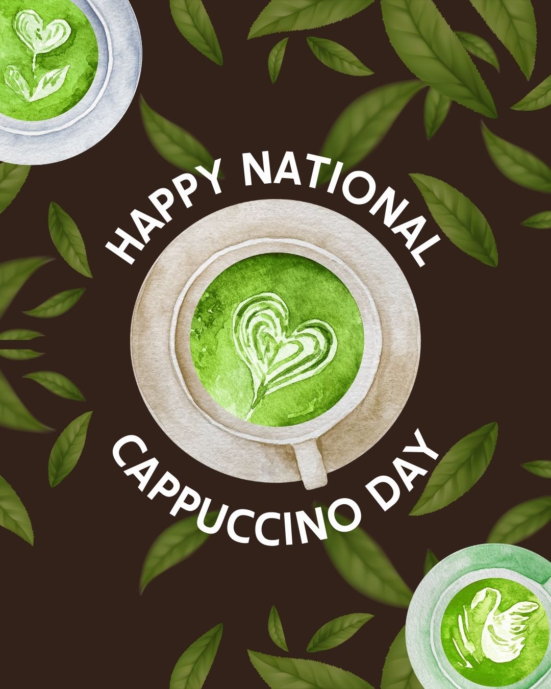 Try a Tea Cappuccino on National Cappuccino Day!