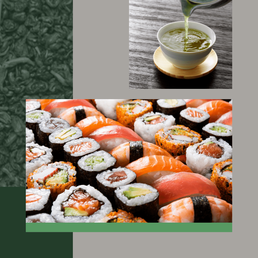 Sushi and Spring Green