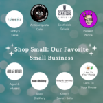 This Small Business Saturday, check out some of our favorite small businesses. Image features logos from Tubby's Taste, Anticonquista Cafe, Southside Grinds, Pickled Prince, Aged and Infused, Soap Distillery, Keep It Savory Salts, and Laos to Your House.